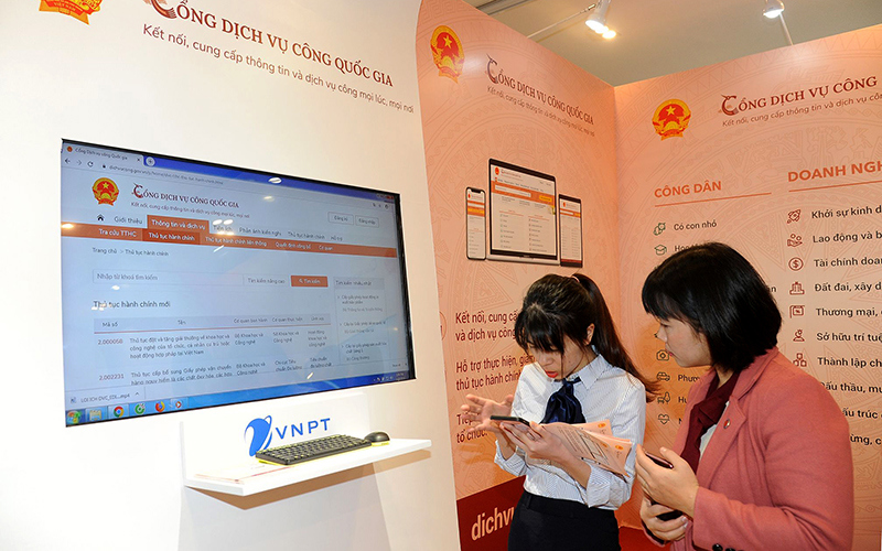 Năm 2024, Chính phủ đặt mục tiêu 40% người dân trưởng thành có sử dụng dịch vụ công trực tuyến.