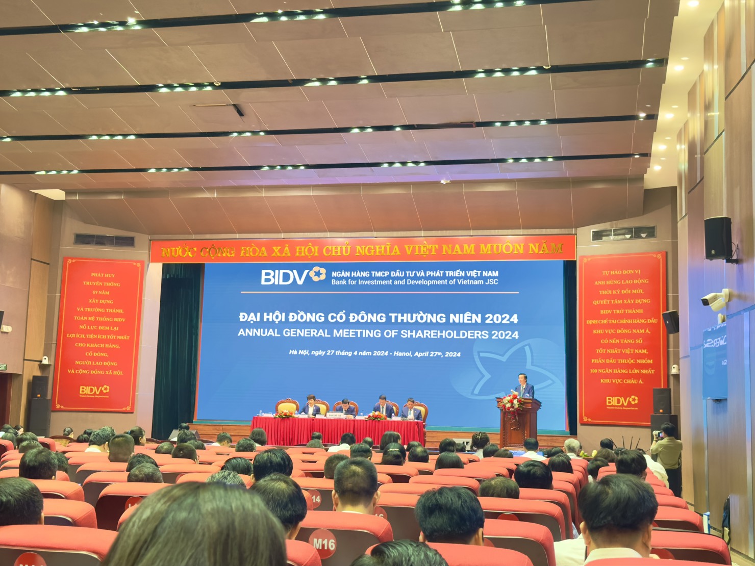 Đại hội đồng cổ đông thường niên 2024 BIDV.