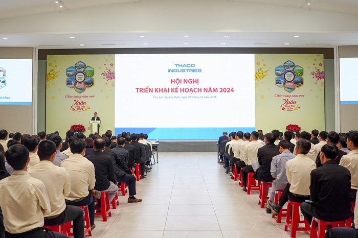 Hội nghị Triển khai kế hoạch THACO INDUSTRIES 2024.