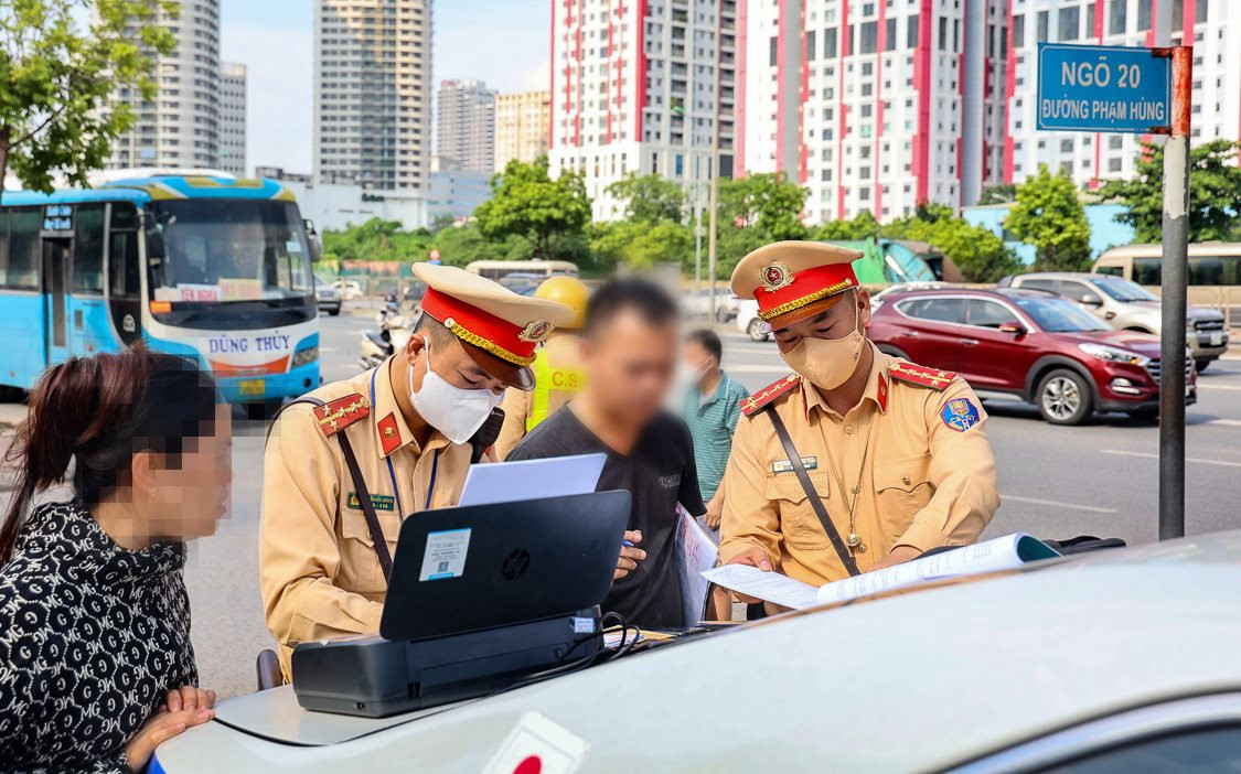 Bộ Công an nghiêm cấm can thiệp, làm sai lệch thông tin trên hệ thống giám sát giao thông.