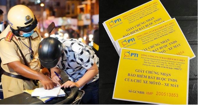Đề xuất mức phạt đối với người điều khiển phương tiện không có bảo hiểm bắt buộc từ 100 nghìn đồng đến 600 nghìn đồng. Ảnh: internet