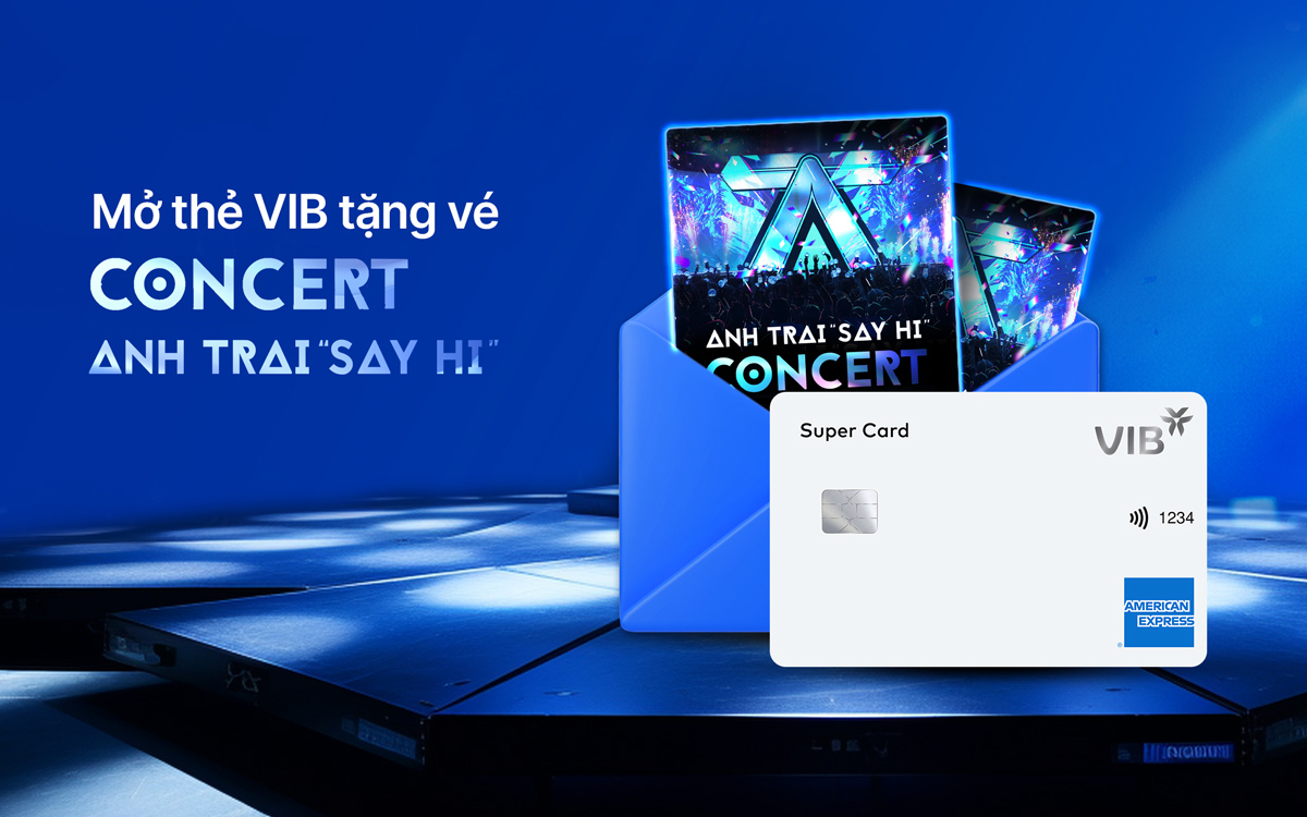 Concert Anh Trai “Say Hi” - sự kiện âm nhạc được ấn định tổ chức vào ngày 28/9 tại TP. Hồ Chí Minh. Ảnh: VIB