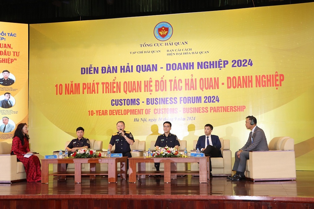 Quang cảnh Diễn đàn Hải quan-Doanh nghiệp 2024. 