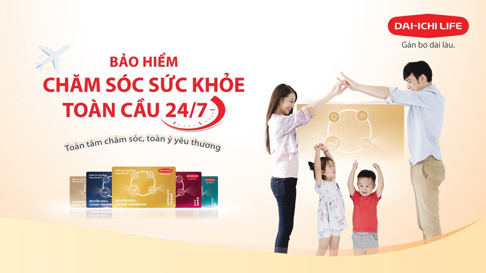 Sản phẩm Bảo hiểm chăm sóc sức khỏe toàn cầu 24/7 với quyền lợi bảo hiểm tối đa cho mỗi bệnh/thương tật từ 150 triệu đồng đến 2 tỷ đồng. Ảnh minh họa.