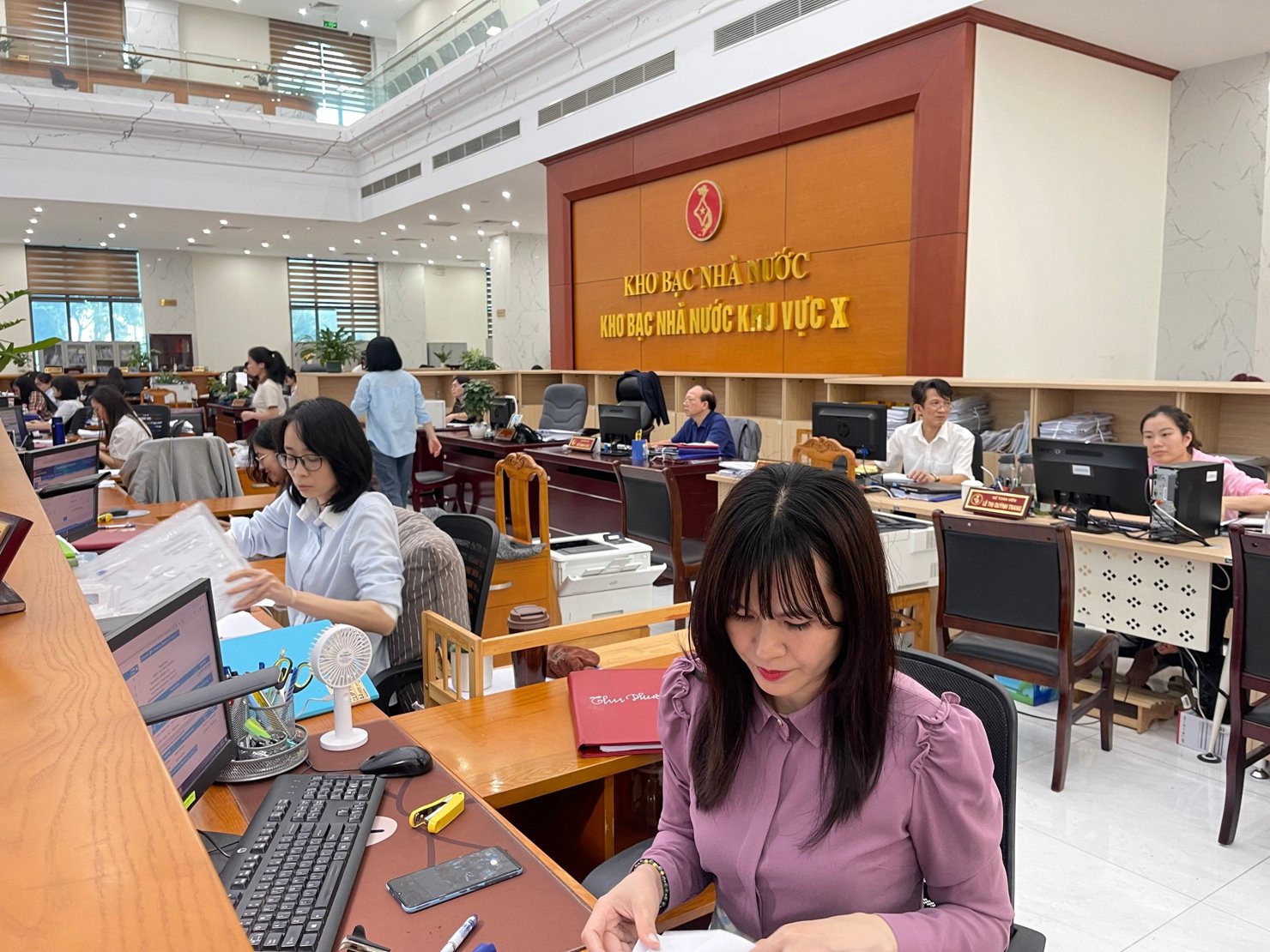 Kết quả sau khi sắp xếp, KBNN bongdaso dữ liệu vực X đã giảm được 17 đầu mối.