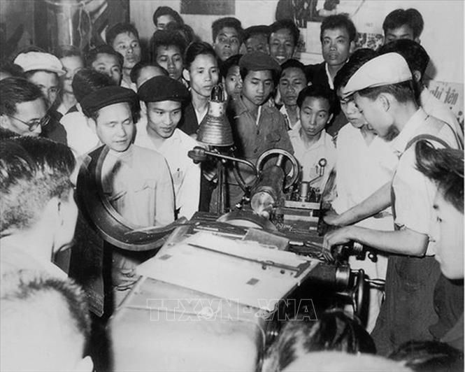 Nhiều nhà máy, xí nghiệp quốc doanh được đầu tư xây dựng trong giai đoạn 1955-1960.