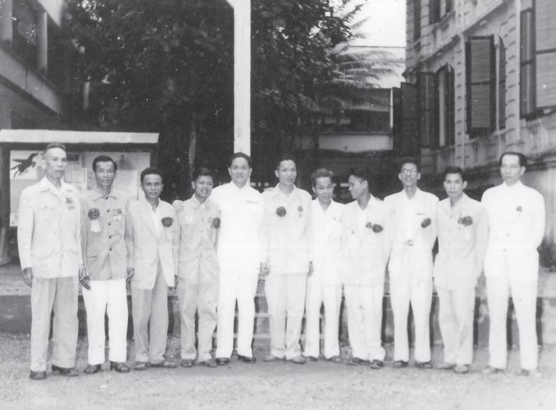 Đoàn đại biểu chiến sỹ thi đua ngành Tài chính tại Đại hội Chiến sỹ thi đua toàn quốc (năm 1962).
