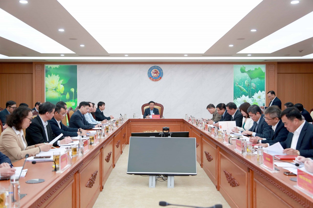 Hội nghị lần thứ nhất bongdaso com tv Chấp hành Đảng bộ Bộ Tài chính nhiệm kỳ 2020 - 2025 (ngày 21/3/2025).