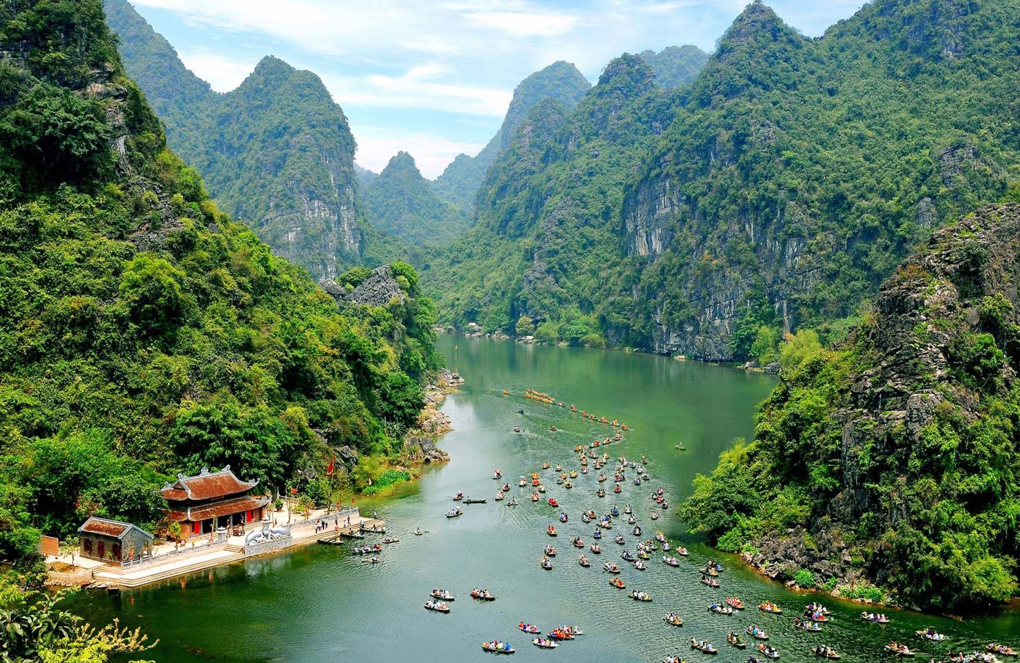 Ninh Bình là 1 trong 2 điểm đến ghi nhận mức tăng trưởng bongdaso danh sách các trận đấu cao nhất cả nước. - Ảnh: Internet
