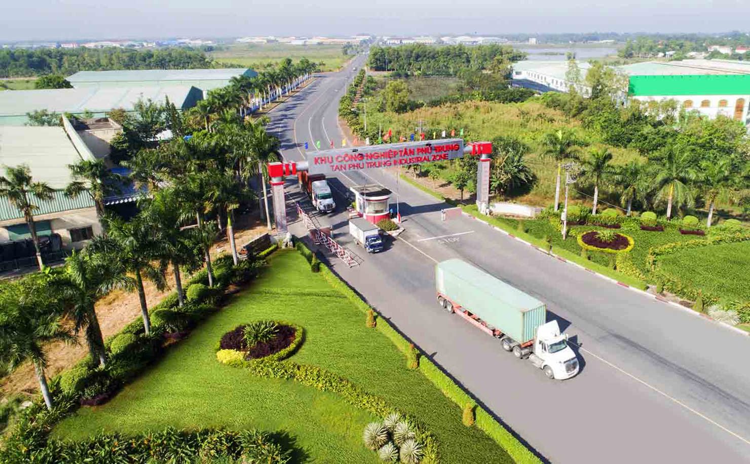TP.Hồ Chí Minh dự kiến sẽ có thêm 14 KCN mới hiện đại. Ảnh: KCN Tân Phú Trung