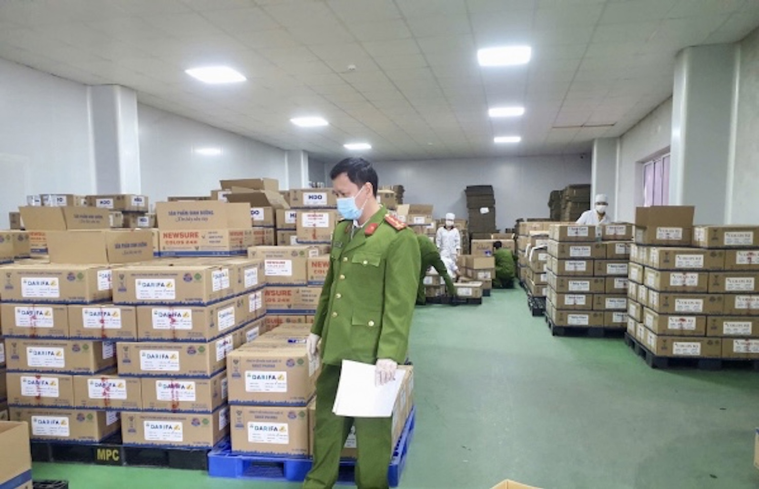 bongdaso wap giả do các lực lượng chức năng phát hiện
