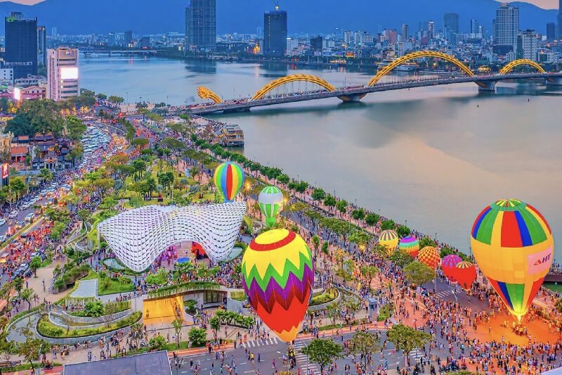 Đà Nẵng đang định hướng phát triển là "điểm đến của lễ hội và sự kiện hàng đầu châu Á". (Ảnh: internet)
