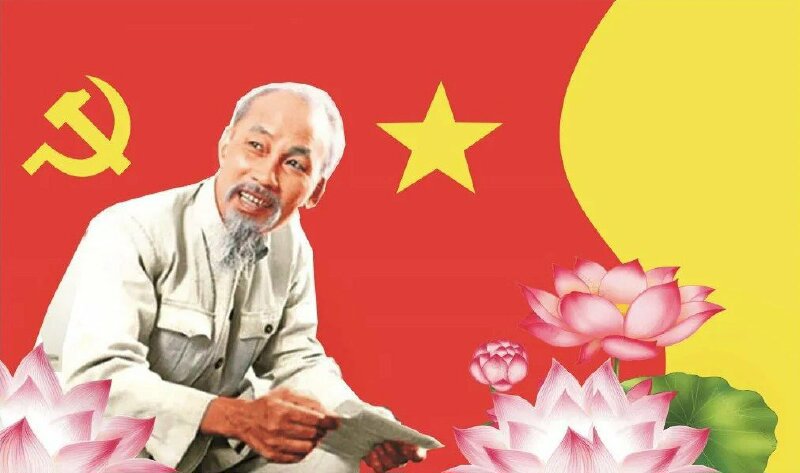 Tên tuổi và sự nghiệp của Chủ tịch Hồ Chí Minh sẽ còn mãi với non sông đất nước. Ảnh: internet