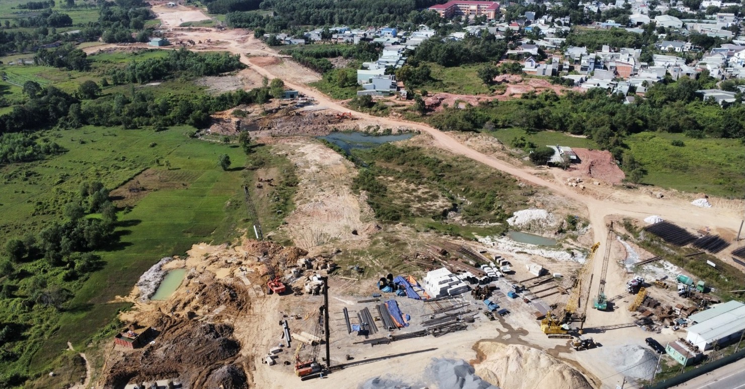 Dự án đường Vành đai 3 TP. Hồ Chí Minh đoạn qua Bình Dương có chiều dài khoảng 26,6km đang vướng công tác giải phóng mặt bằng