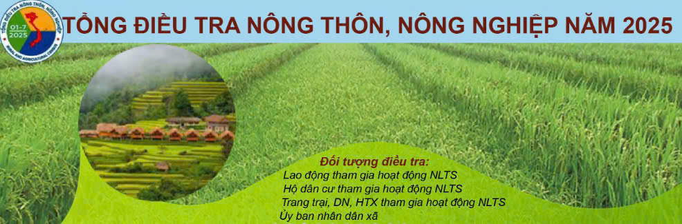 Theo Quyết định số 484/QĐ-TTg ngày 07/6/2024 của Thủ tướng Chính phủ, thời gian thu thập Tổng điều tra nông thôn, nông nghiệp năm 2025 tại địa bàn bắt đầu từ ngày 01/7 đến hết ngày 30/7/2025