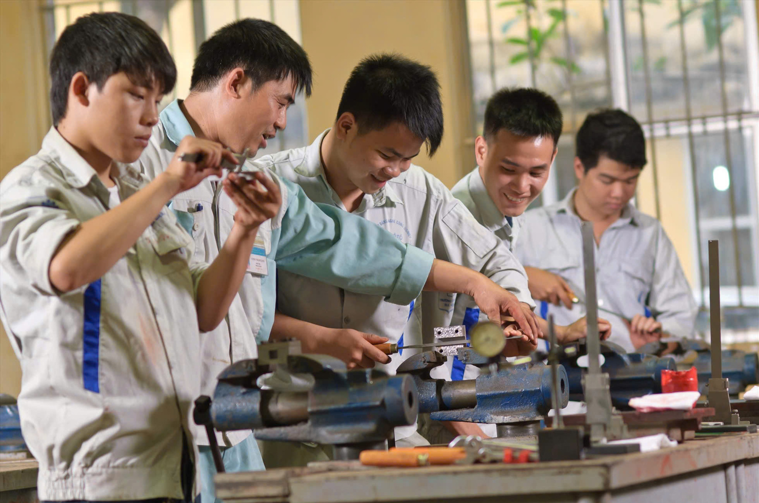 Những đổi mới trong chính sách về giáo dục nghề nghiệp hứa hẹn sẽ mang đến "sinh khí" cho đào tạo nghề. Ảnh minh họa.