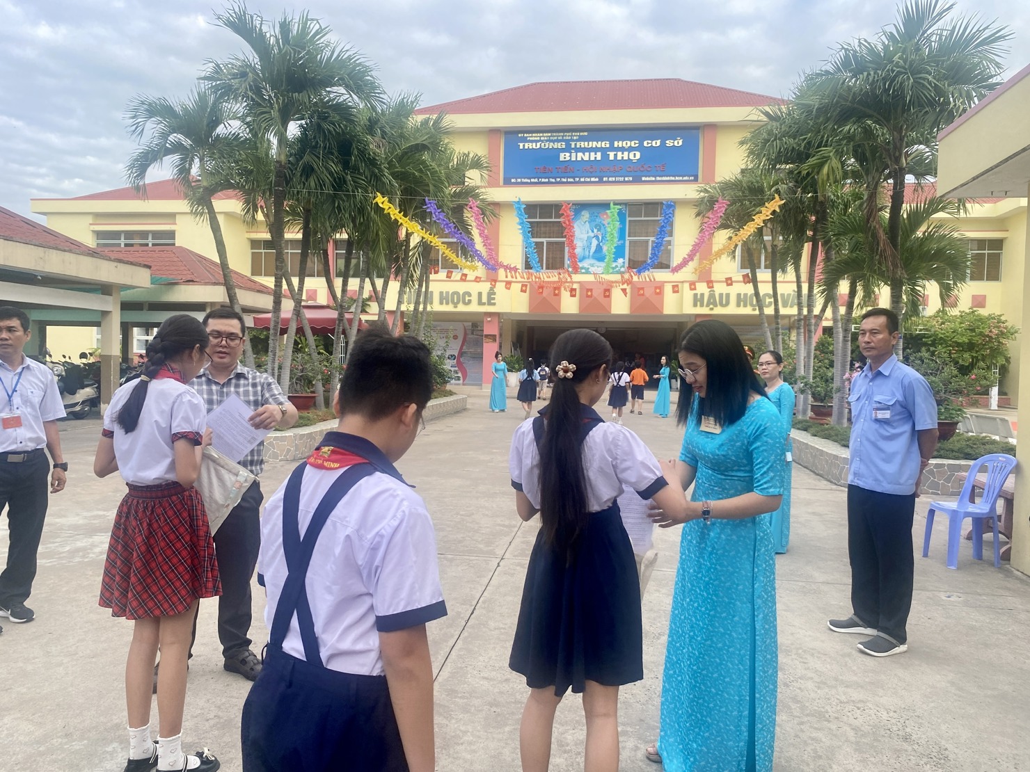 Kỳ thi khảo sát vào lớp 6, cuộc đua của những học sinh xuất sắc. Ảnh: T.D