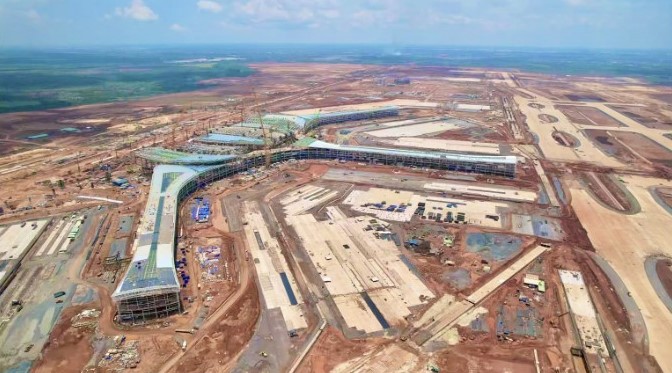 Thủ tướng yêu cầu cơ bản hoàn thành Dự án Cảng hàng không quốc tế Long Thành trong dịp 19/12. Ảnh: BXD