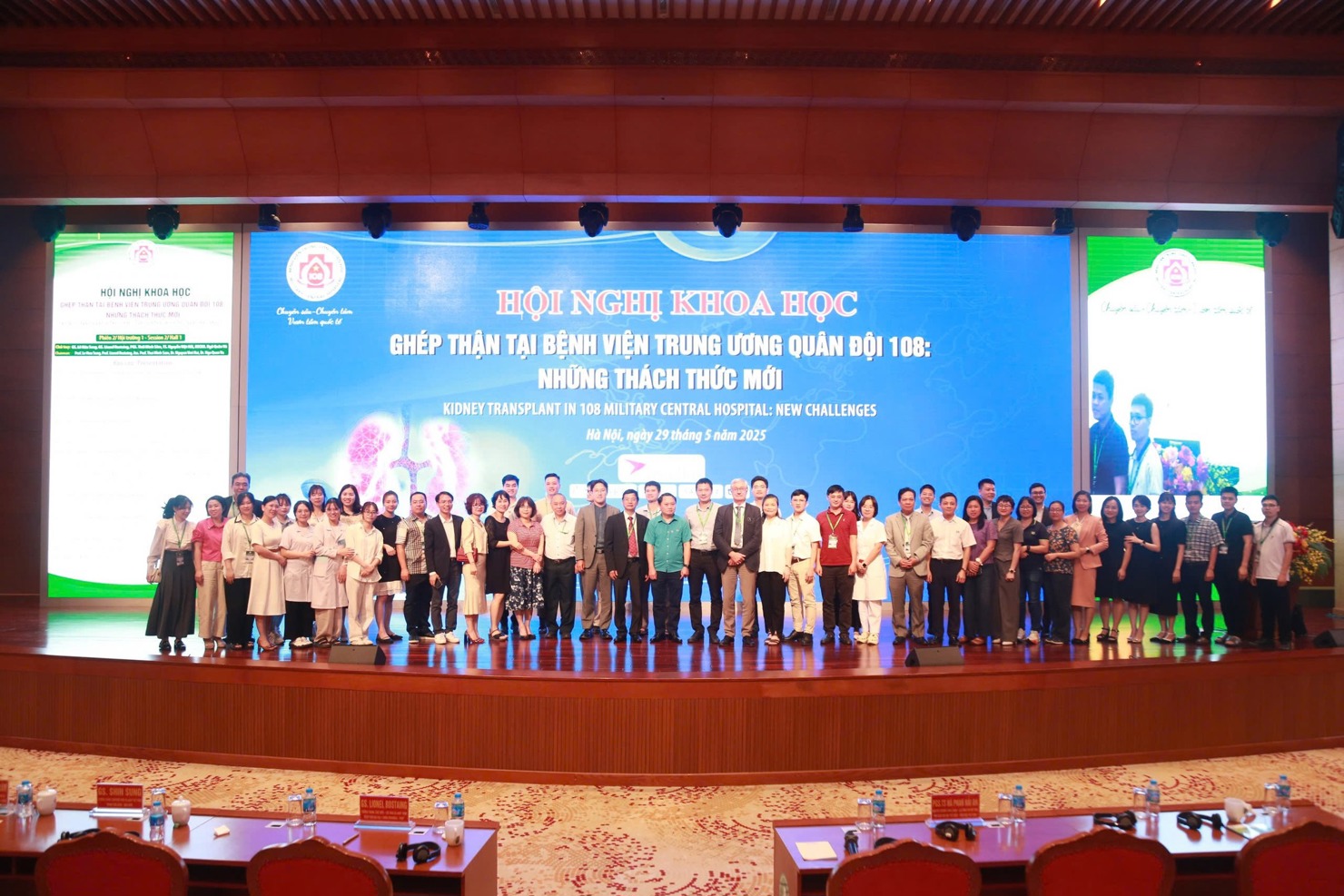 Hội nghị Khoa học “Ghép thận tại Bệnh viện TWQĐ 108: Những thách thức mới” được tổ chức ngày 29/5 tại Hà Nội.