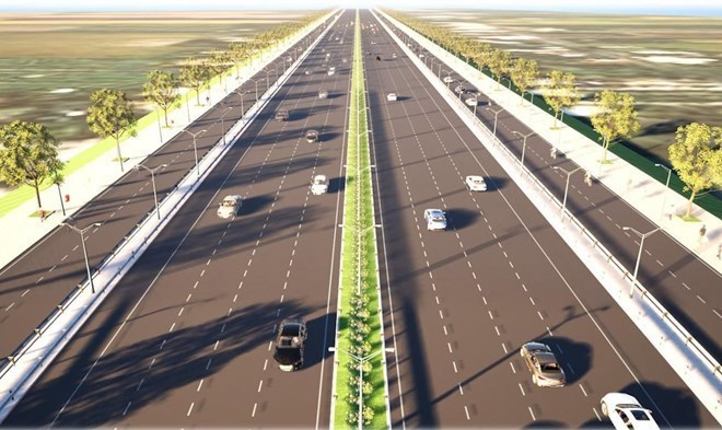 Phối cảnh đường Vành đai 4 TP. Hồ Chí Minh. Ảnh: Sở Giao thông Công chánh TP. Hồ Chí Minh