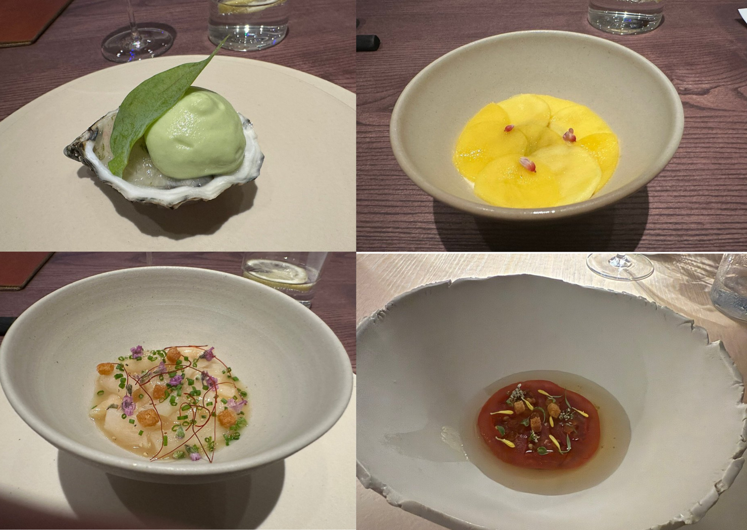 Một số món ăn nổi tiếng của Nhà hàng Ciel Dining.