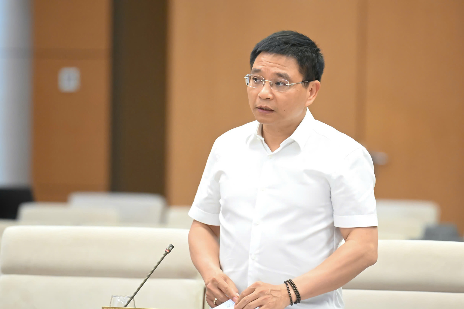 Bộ trưởng Bộ Tài chính Nguyễn Văn Thắng làm rõ các nội dung tiếp thu, giải trình về Dự án Luật sửa đổi, bổ sung một số điều của Luật Quy hoạch.