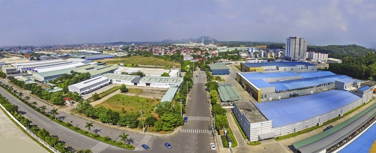 KCN Khai Quang, tỉnh Vĩnh Phúc