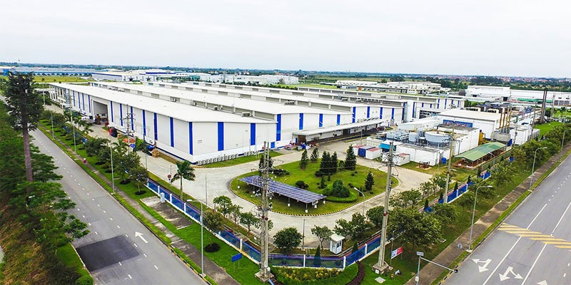 Một góc KCN Tiên Sơn, tỉnh Bắc Ninh