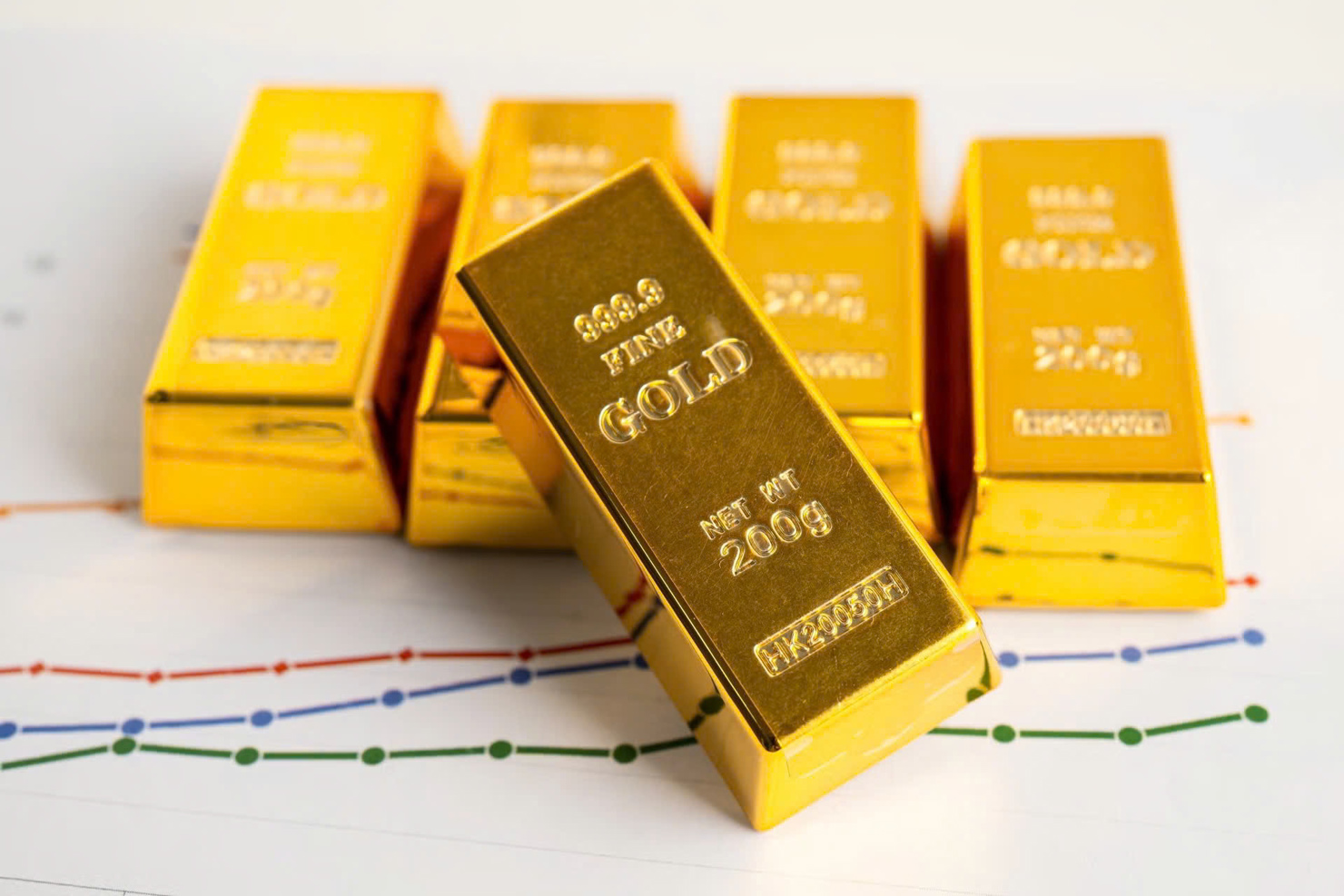 Vàng tiếp tục đóng vai trò là tài sản tích trữ an toàn trong bối cảnh thế giới còn nhiều bất ổn. Ảnh: Internet