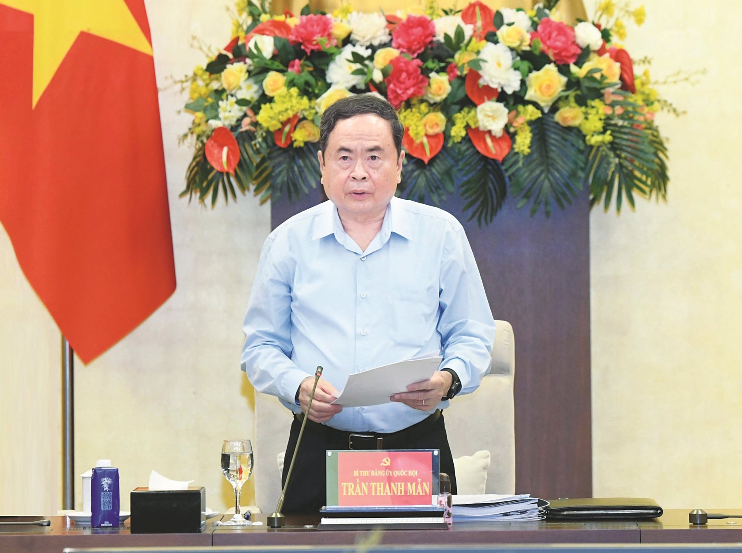 Chủ tịch Quốc hội Trần Thanh Mẫn.