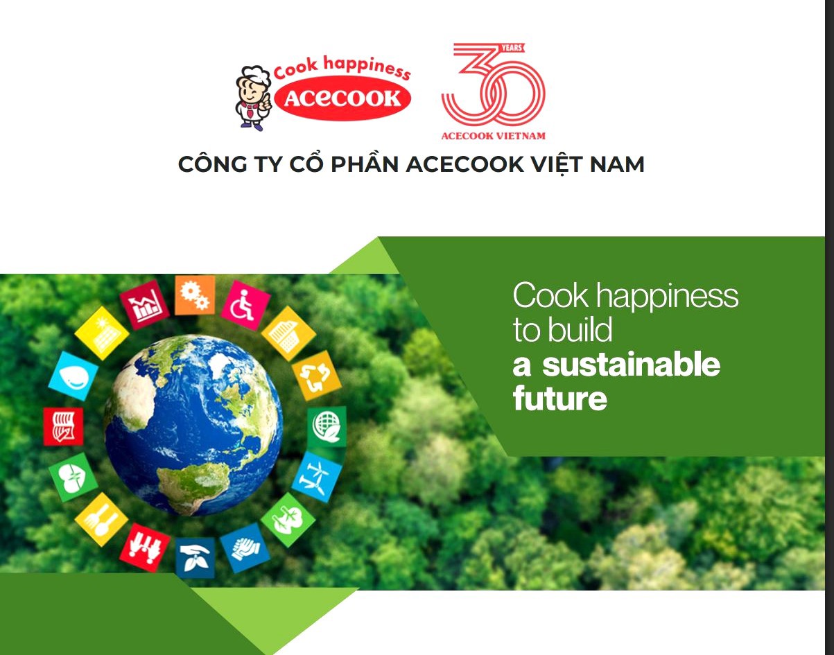Acecook đang từng bước tích hợp các mục tiêu phát triển bền vững vào hoạt động sản xuất kinh doanh.
