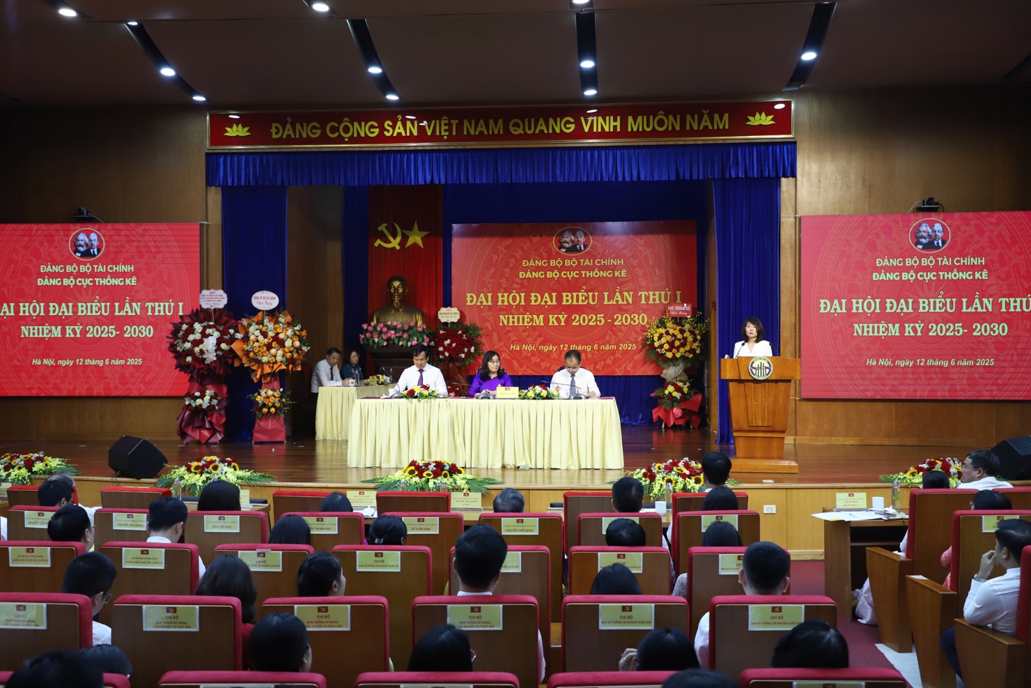 Đại hội đại biểu Đảng bộ Cục Thống kê lần thứ Nhất, nhiệm kỳ 2025 – 2030 thành công tốt đẹp