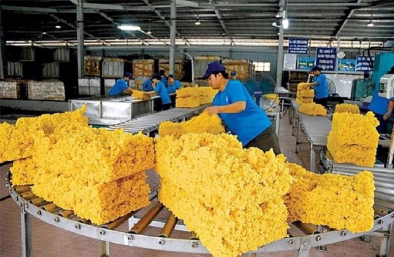 Xuất khẩu cao su: Giảm về lượng nhưng tăng về giá