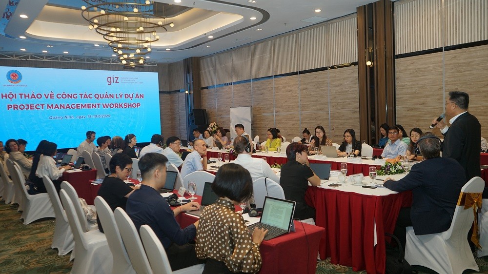 Toàn cảnh Hội thảo về công tác quản lý dự án. Ảnh: Tiến Dũng