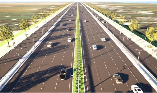 Phối cảnh đường Vành đai 4 TP. Hồ Chí Minh. Ảnh: Sở Giao thông Công chánh TP. Hồ Chí Minh