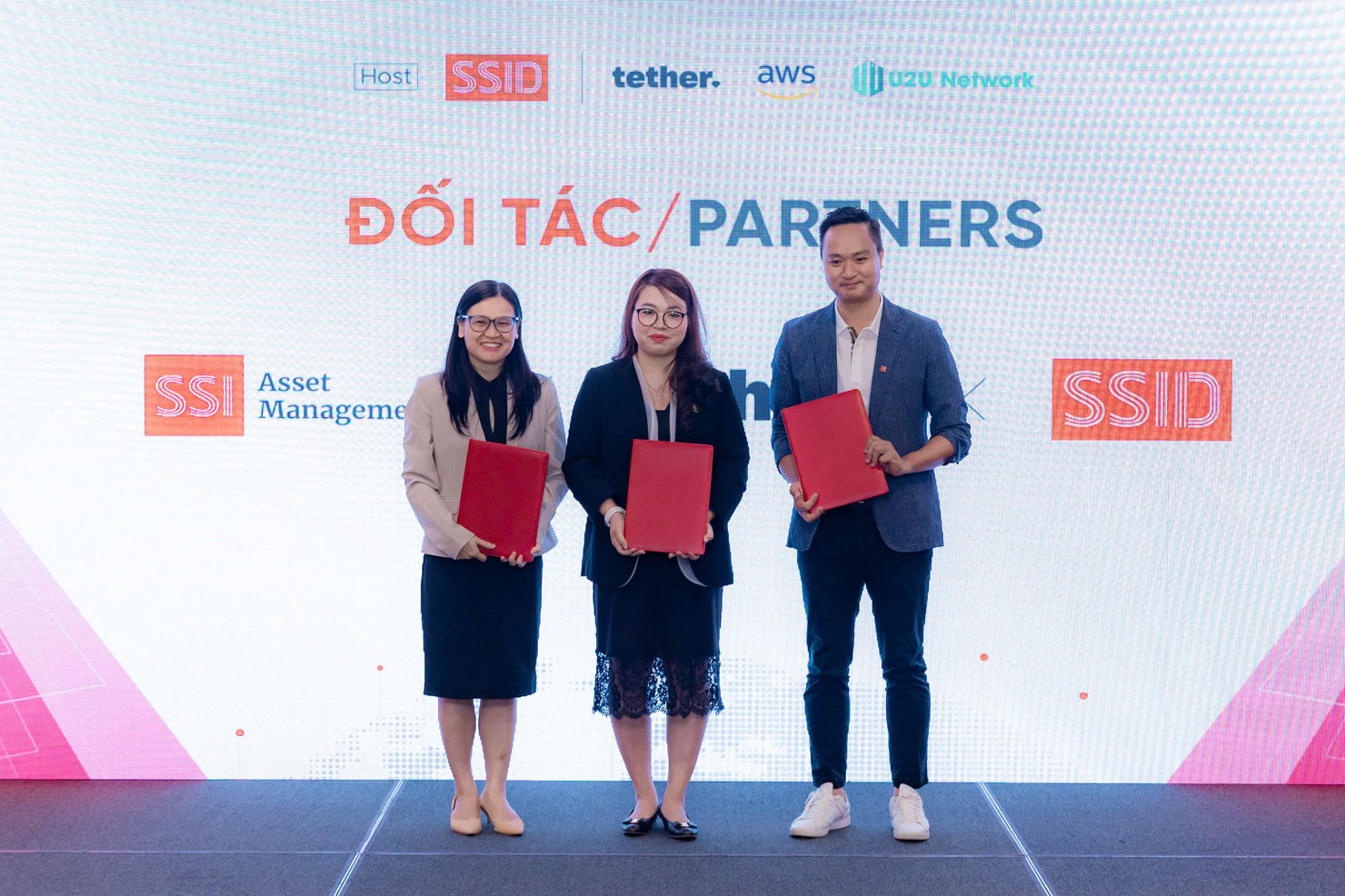 SSI Digital hợp tác cùng Tether, AWS và U2U Network - thúc đẩy blockchain, điện toán đám mây và tài chính số tại Việt Nam.