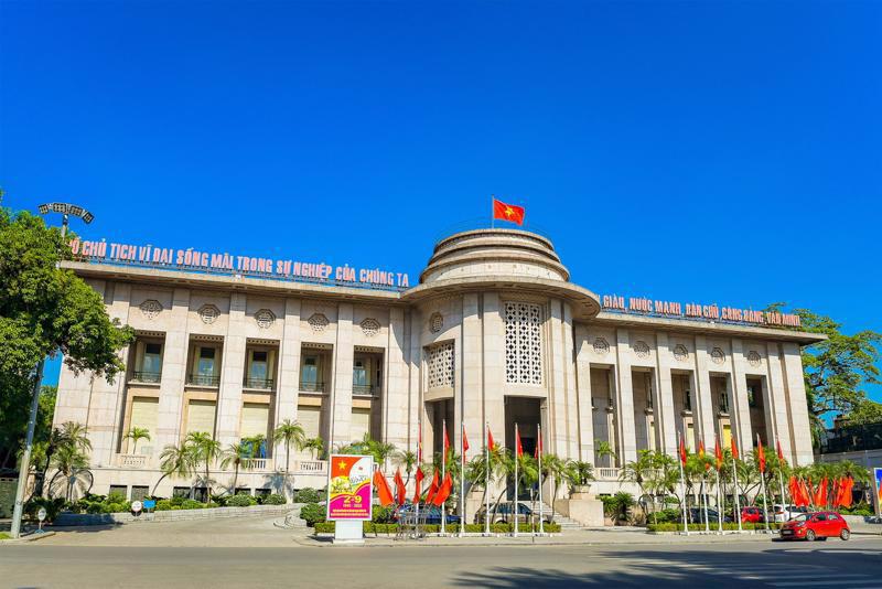 Trụ sở NHNN tại Hà Nội.