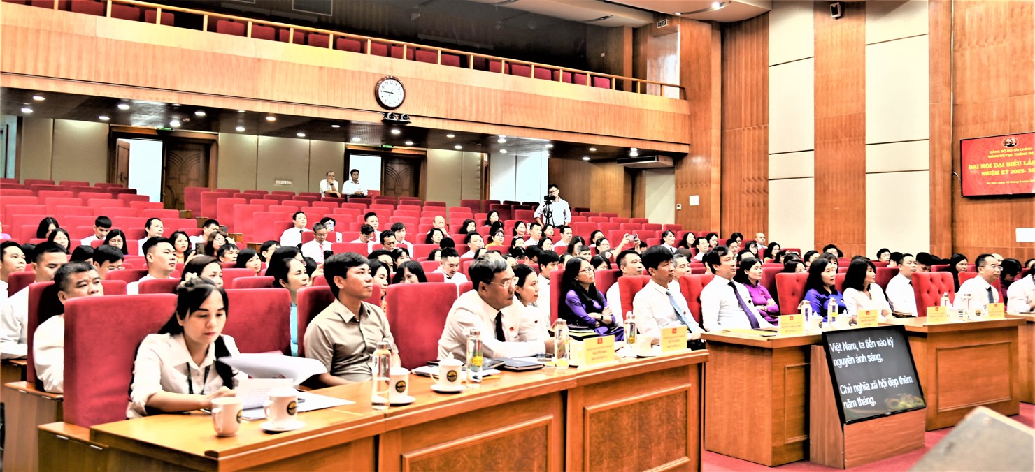 Đại hội đại biểu lần thứ Nhất, nhiệm kỳ 2025 - 2030 của Đảng bộ Cục Thống kê.