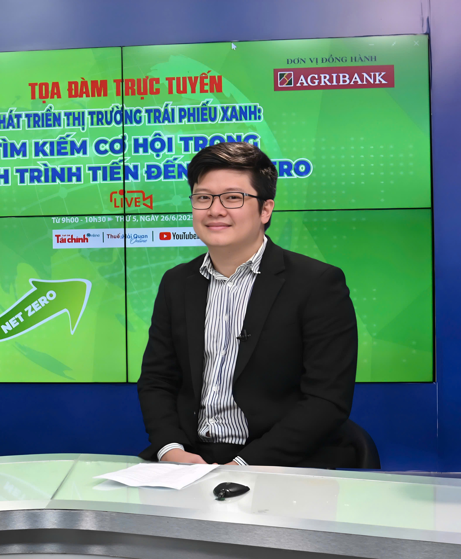 Ông Nguyễn Tùng Anh – Trưởng bộ phận Dịch vụ Tài chính Bền vững, FiinRatings. Ảnh Mai Thư