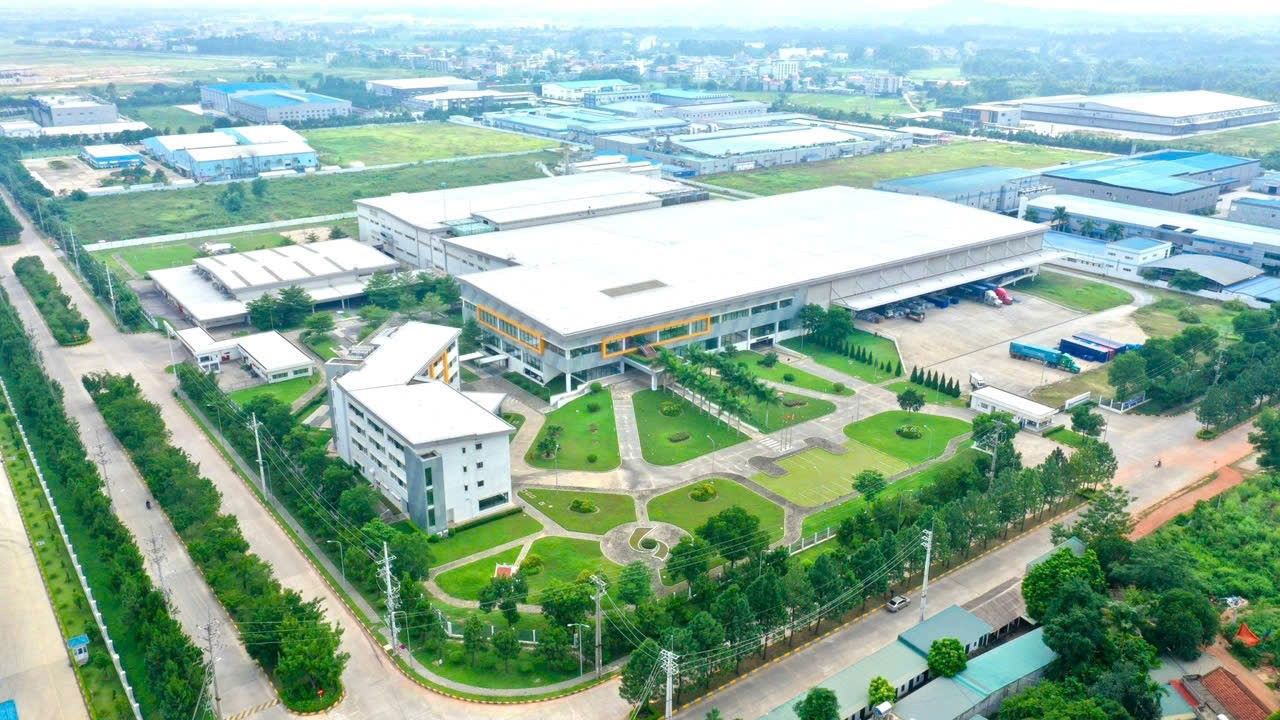 Nhà máy trong KCN Bá Thiện II, tỉnh Vĩnh Phúc