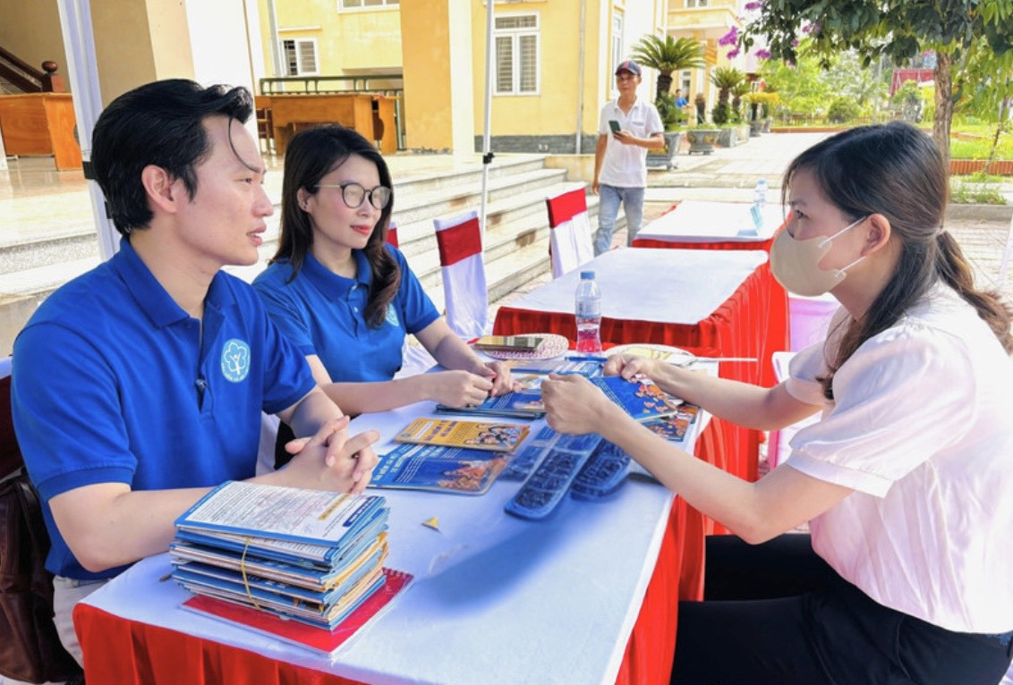 Tuyên truyền chính sách BHXH tại TP. Hải Dương.