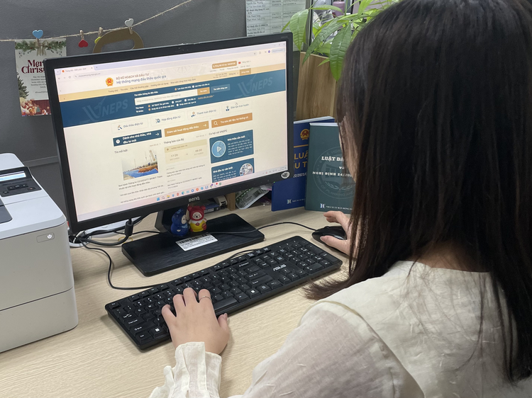 Hệ thống mạng đấu thầu quốc gia nhanh chóng cập nhật, bổ sung các chức năng mới.
