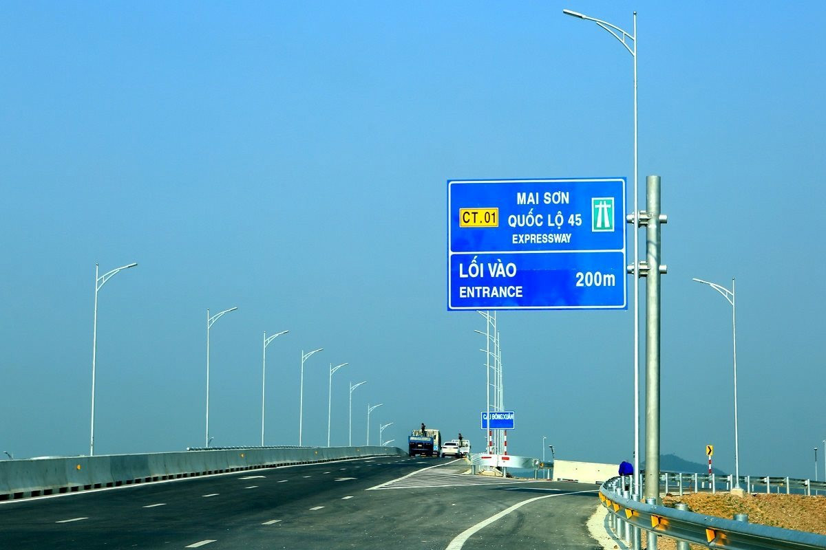 Đoạn cao tốc Mai Sơn - Quốc lộ 45 thuộc tuyến cao tốc Bắc - Nam phía Đông