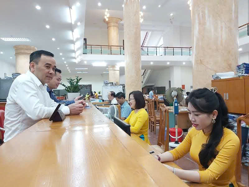 KBNN khu vực XI chú trọng nâng cao chất lượng công tác, tạo điều kiện thuận lợi cho khách hàng giao dịch. Ảnh minh họa: L.Thủy