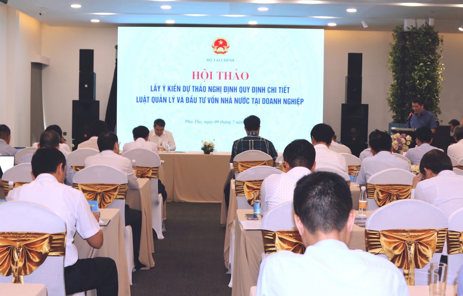 Hội thảo lấy ý kiến các dự thảo Nghị định quy định chi tiết Luật Quản lý và đầu tư vốn nhà nước tại doanh nghiệp.