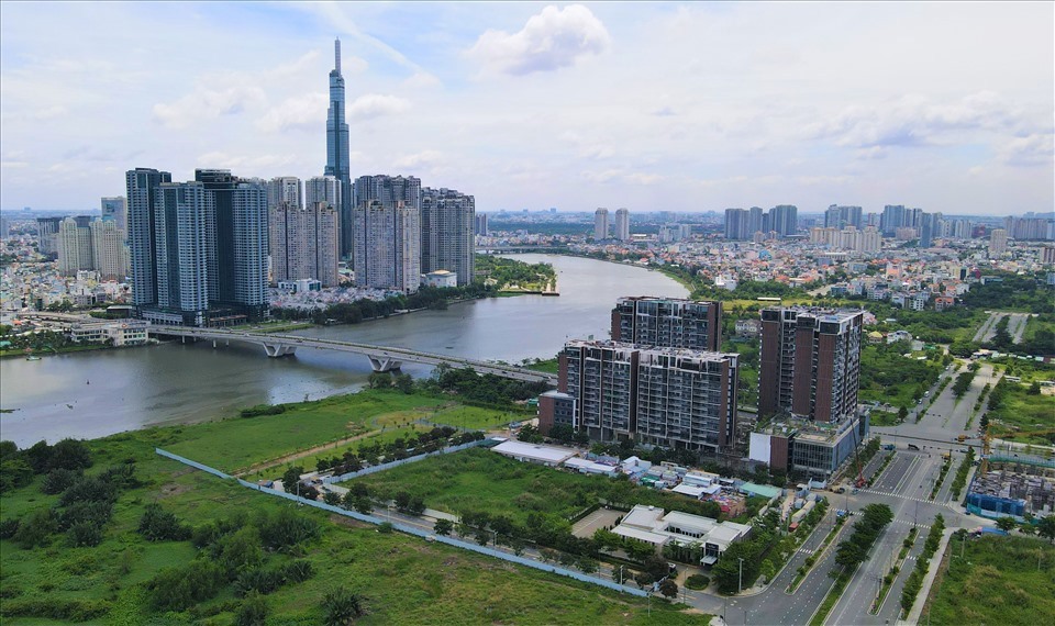Không gian TP. Hồ Chí Minh được mở rộng, cơ hội cho thị trường bất động sản phát triển. Ảnh: CTV
