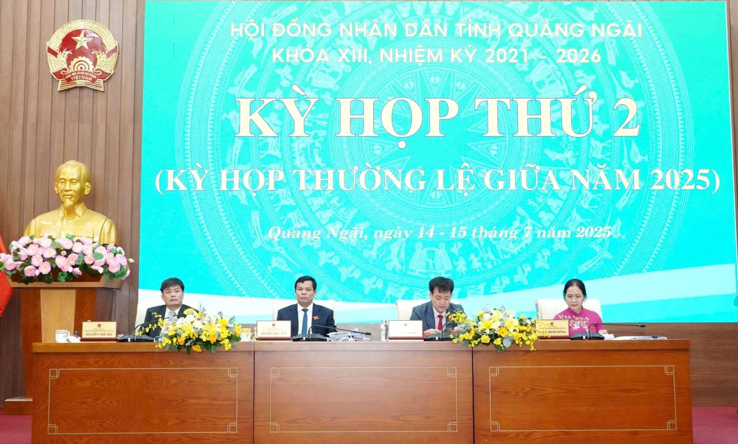 Kỳ họp thứ 2, Hội đồng Nhân dân tỉnh Quảng Ngãi đưa ra các định hướng tiếp tục phát triển kinh tế - xã hội trong 6 tháng cuối năm 2025.