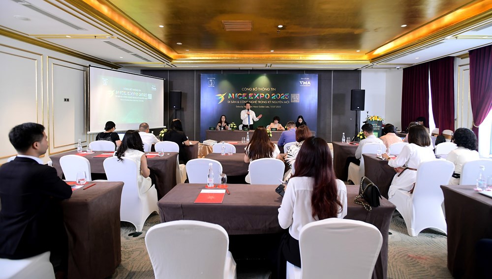 Toàn cảnh Lễ Công bố sự kiện MICE EXPO 2025.