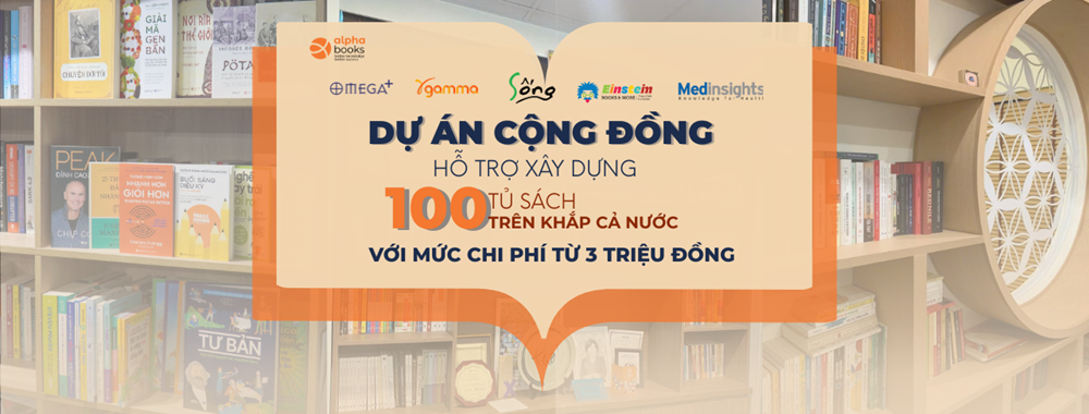 100 tủ sách sẽ được xây dựng trên khắp cả nước, góp phần lan tỏa văn hóa đọc trong cộng đồng.