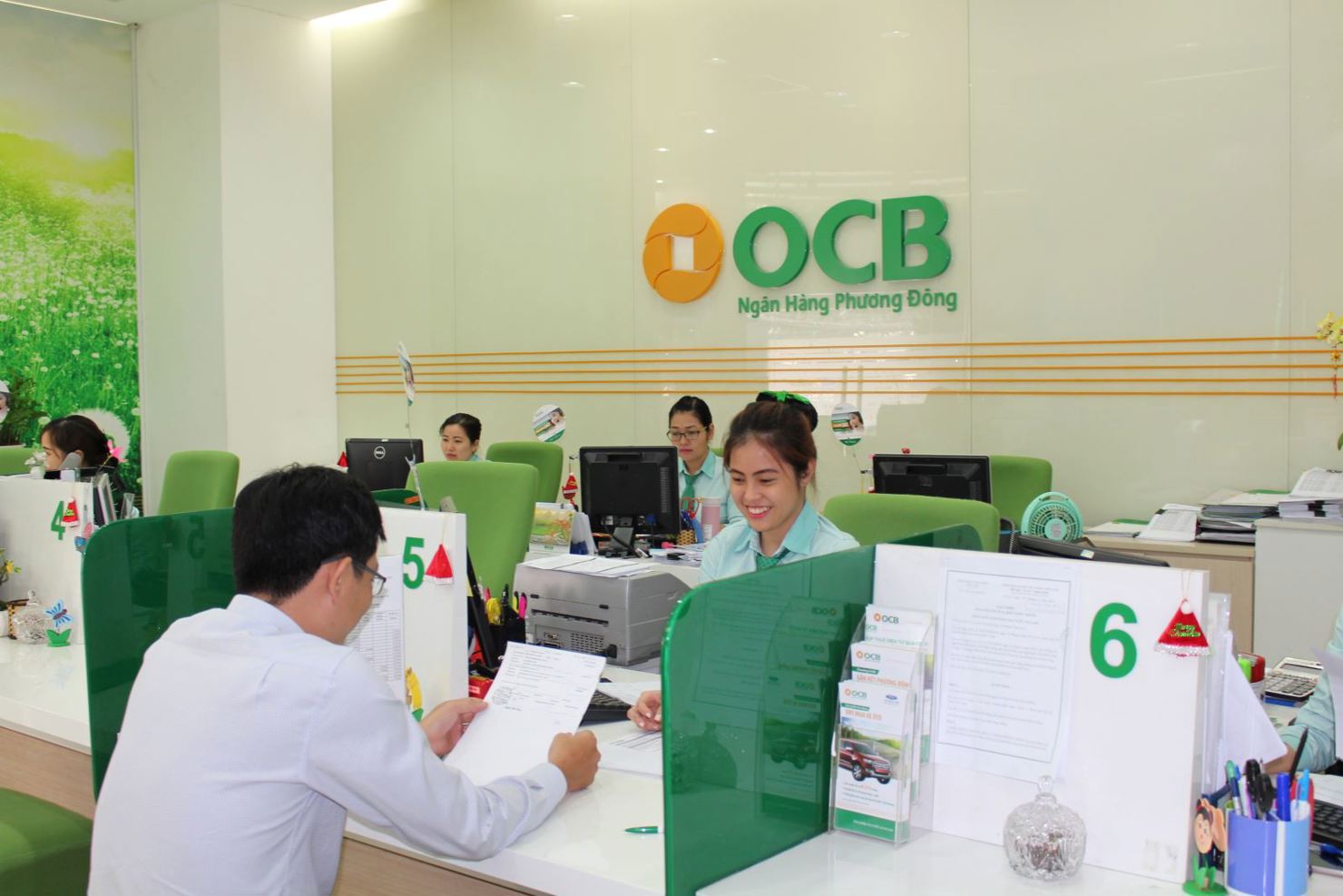 OCB sẽ chốt quyền nhận cổ tức tiền mặt với tỷ lệ 7%.